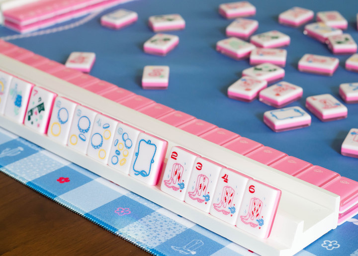 Gingham Mahjong Playing Mat - Premium Mahjong from Miss Mahjong - Just $70! Shop now at Pat's Monograms