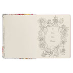 Pearlized White Faux Leather KJV My Creative Bible — Christian Art Gifts Books and Devotionals