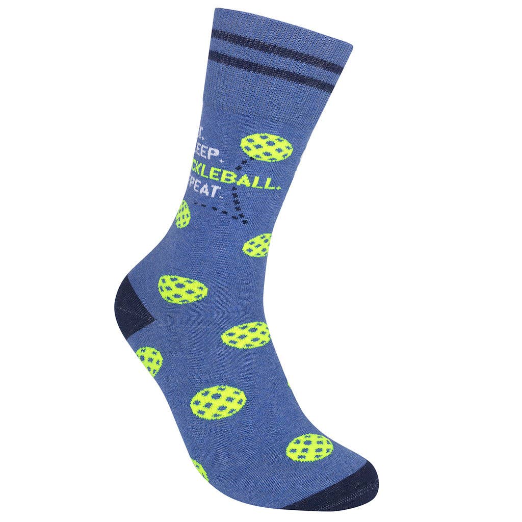 Eat. Sleep. Pickleball. Repeat. Socks - Premium Socks from Funatic - Just $11.99! Shop now at Pat's Monograms