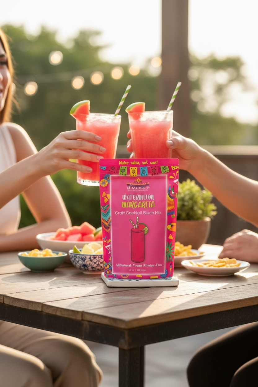 Watermelon Margarita - Ready-To-Freeze Cocktail - Premium drink mix from d'marie inc. - Just $17! Shop now at Pat's Monograms