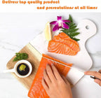Natural Acacia Wood And Marble Chopping Board — SINT Cutting Boards