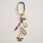 Gold Lucky Charm Keychain | Clover & Heart — Frem