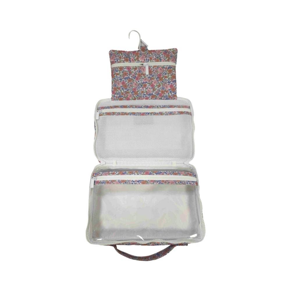 BUNDLE UP2 Hanging Toiletry Bag - GARDEN FLORAL - Premium travel bag from TRVL Design - Just $59.95! Shop now at Pat's Monograms