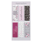 Pink Roses Magnetic Bookmark Set — Christian Art Gifts Books and Devotionals