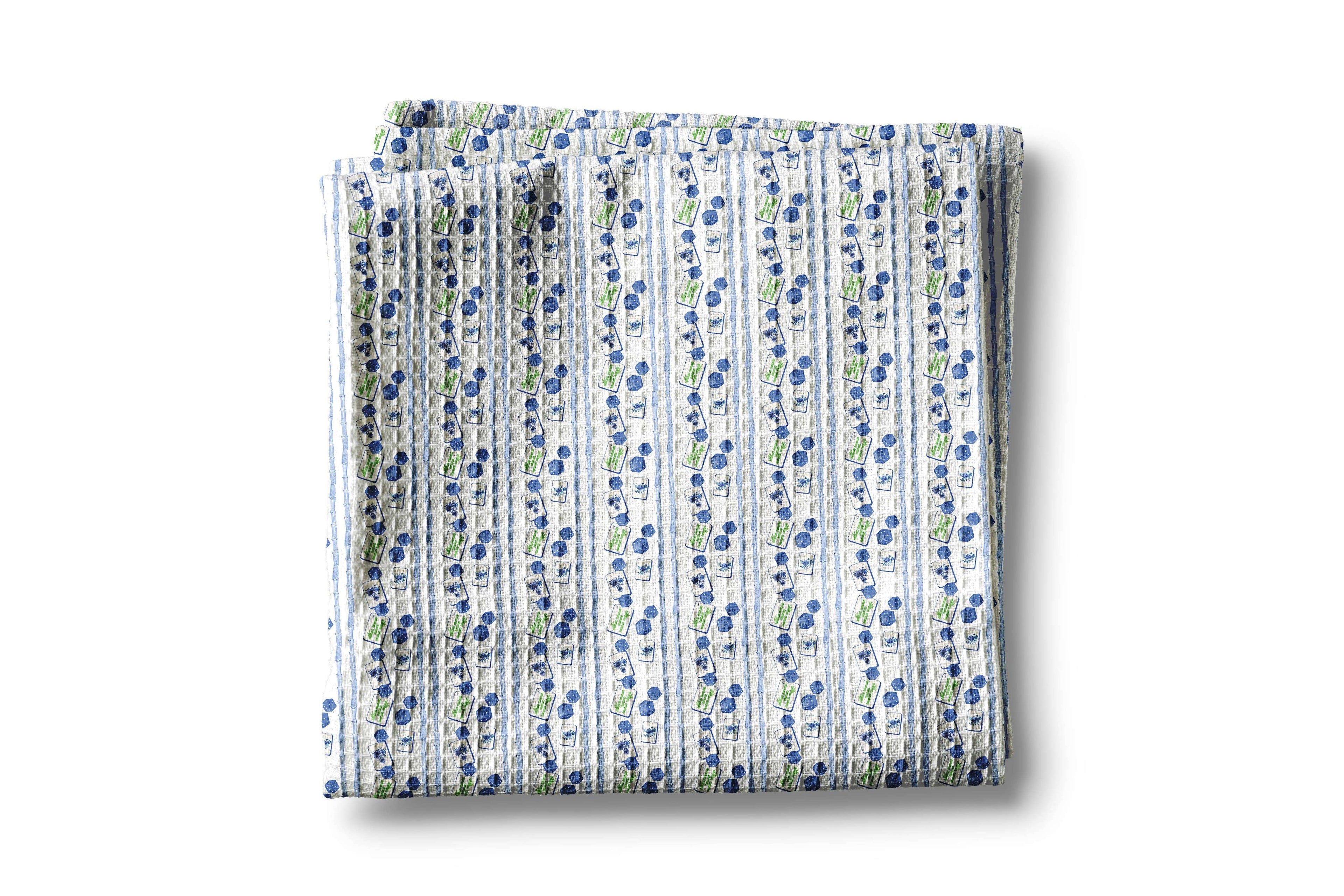 Mahjong Kitchen Towel - Mahjong Tiles - Premium kitchen towels from Canary Road - Just $15.95! Shop now at Pat's Monograms
