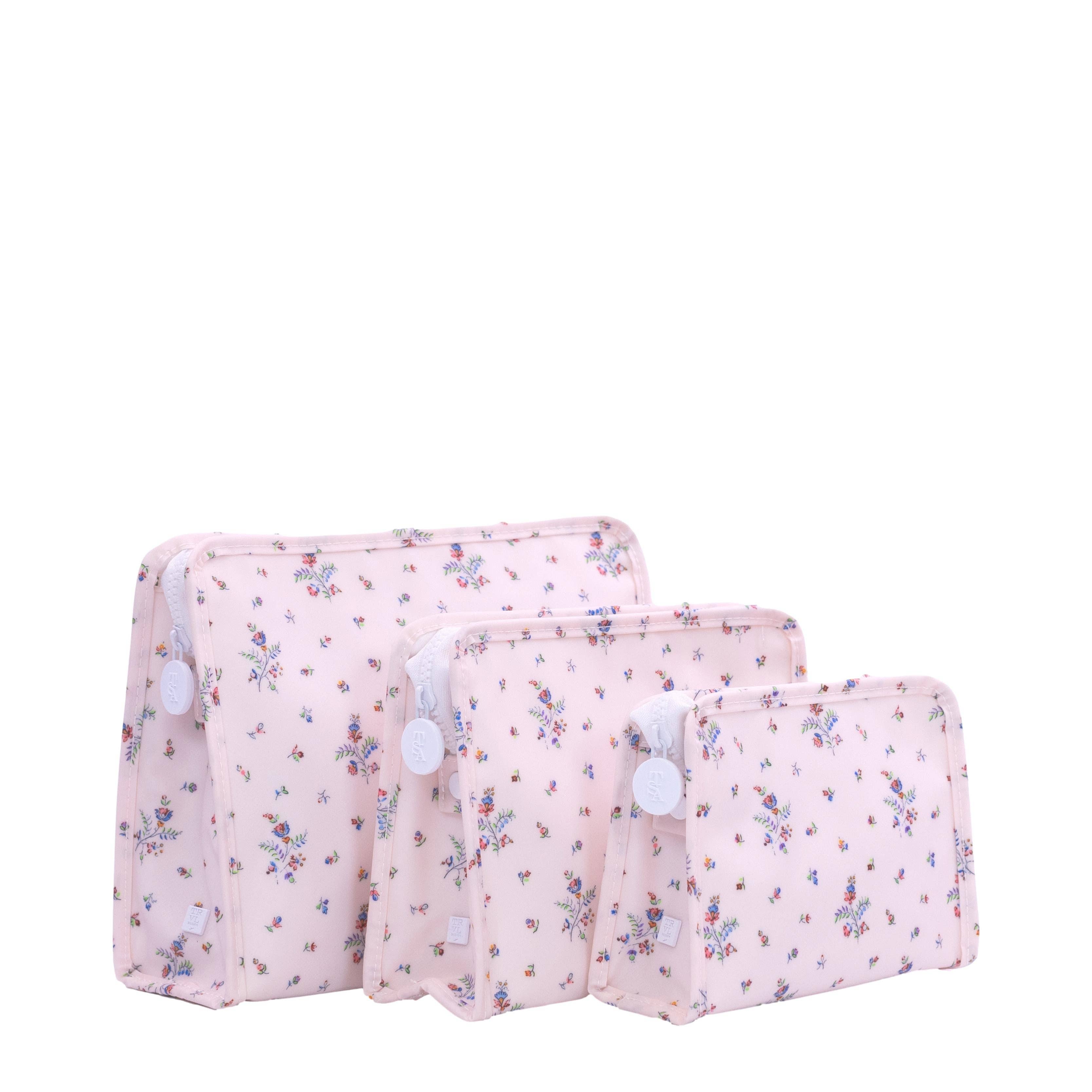 ROADIE MEDIUM Zip Pouch - FLEURIE - Premium travel bag from TRVL Design - Just $28! Shop now at Pat's Monograms