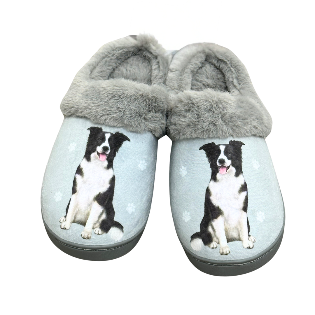 Border Collie Snuggs Slipper - Premium Slippers from E&S Pets - Just $24.95! Shop now at Pat's Monograms