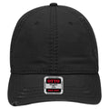 Distressed Twill Cap w/ Heavy Stitching — Otto Caps Headwear