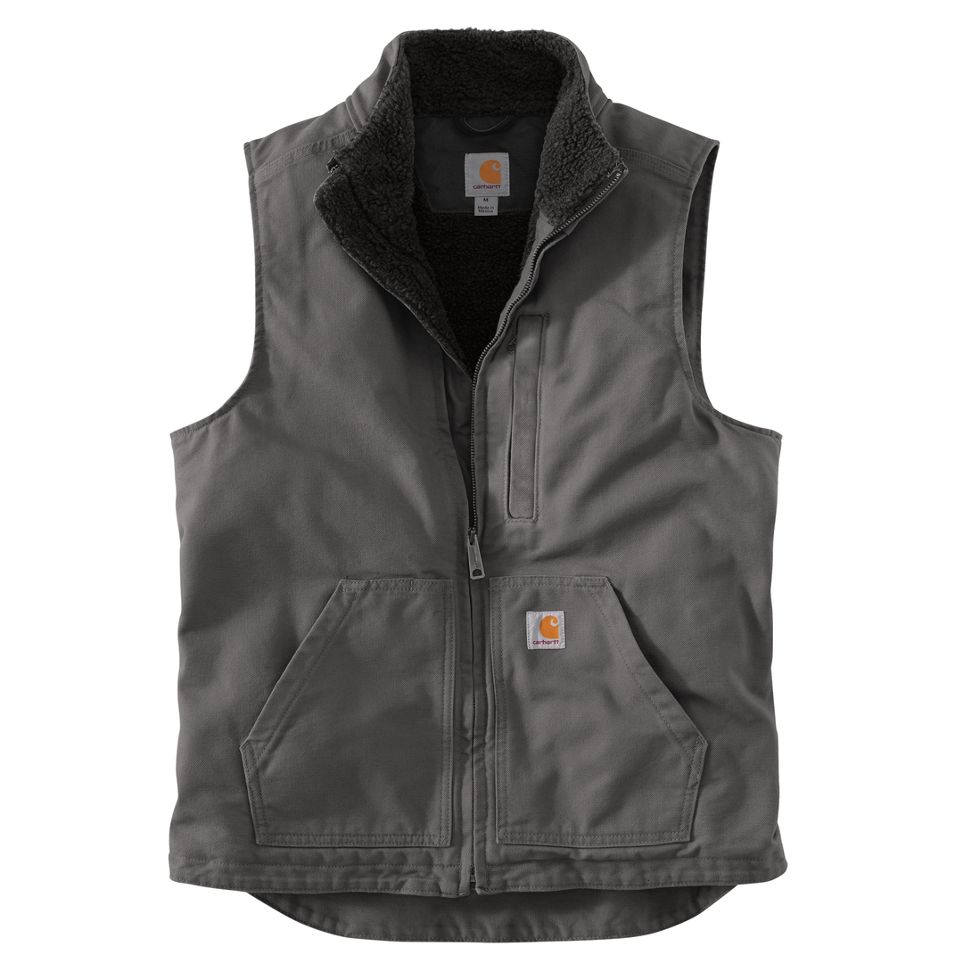 Carhartt® Sherpa-Lined Mock Neck Vest - CT104277 - Premium Outerwear from Carhartt - Just $89.95! Shop now at Pat's Monograms