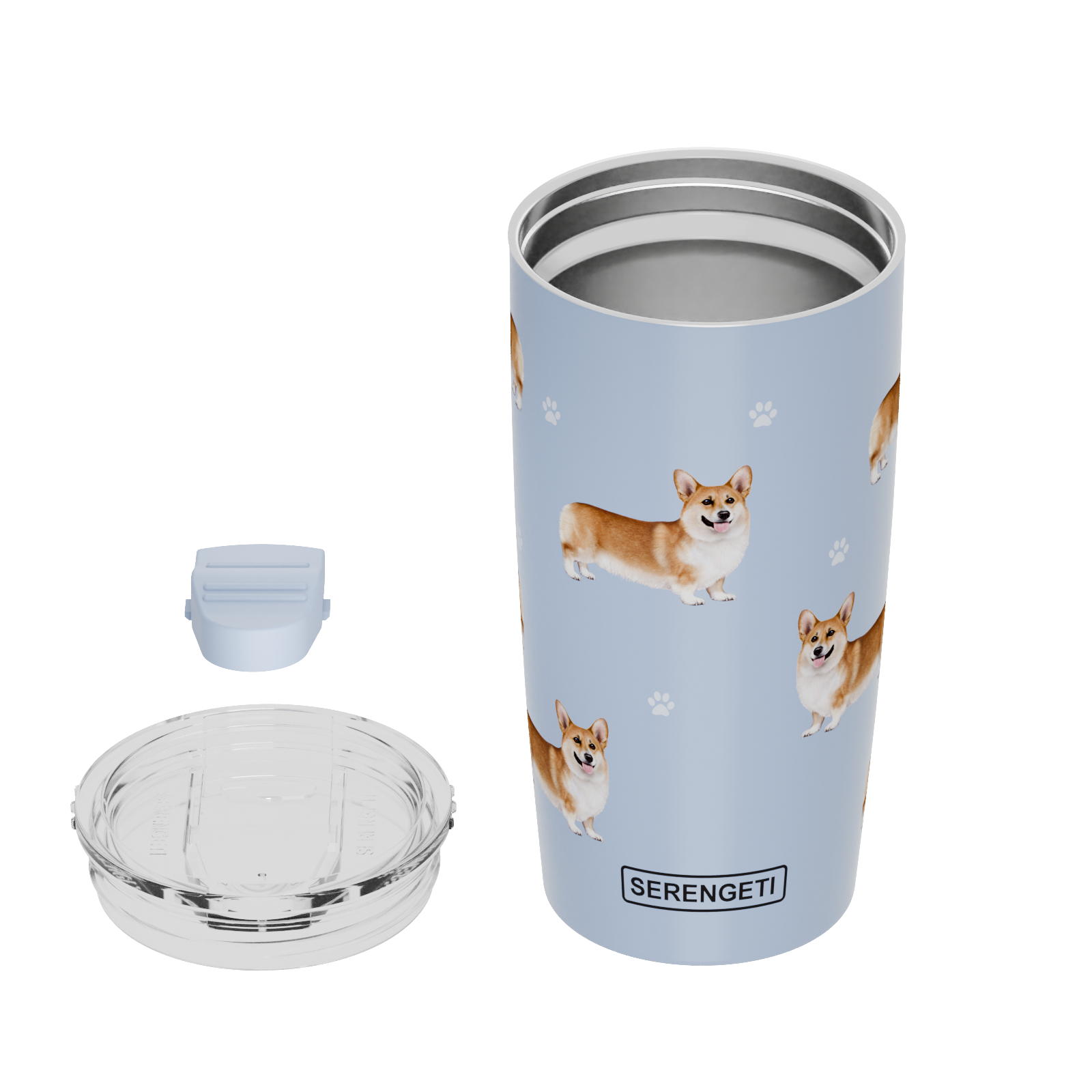 3D Printed - Welsh Corgi Tumbler, Leak-Proof, Durable 20 Oz - Premium  from E&S Pets - Just $27.95! Shop now at Pat's Monograms