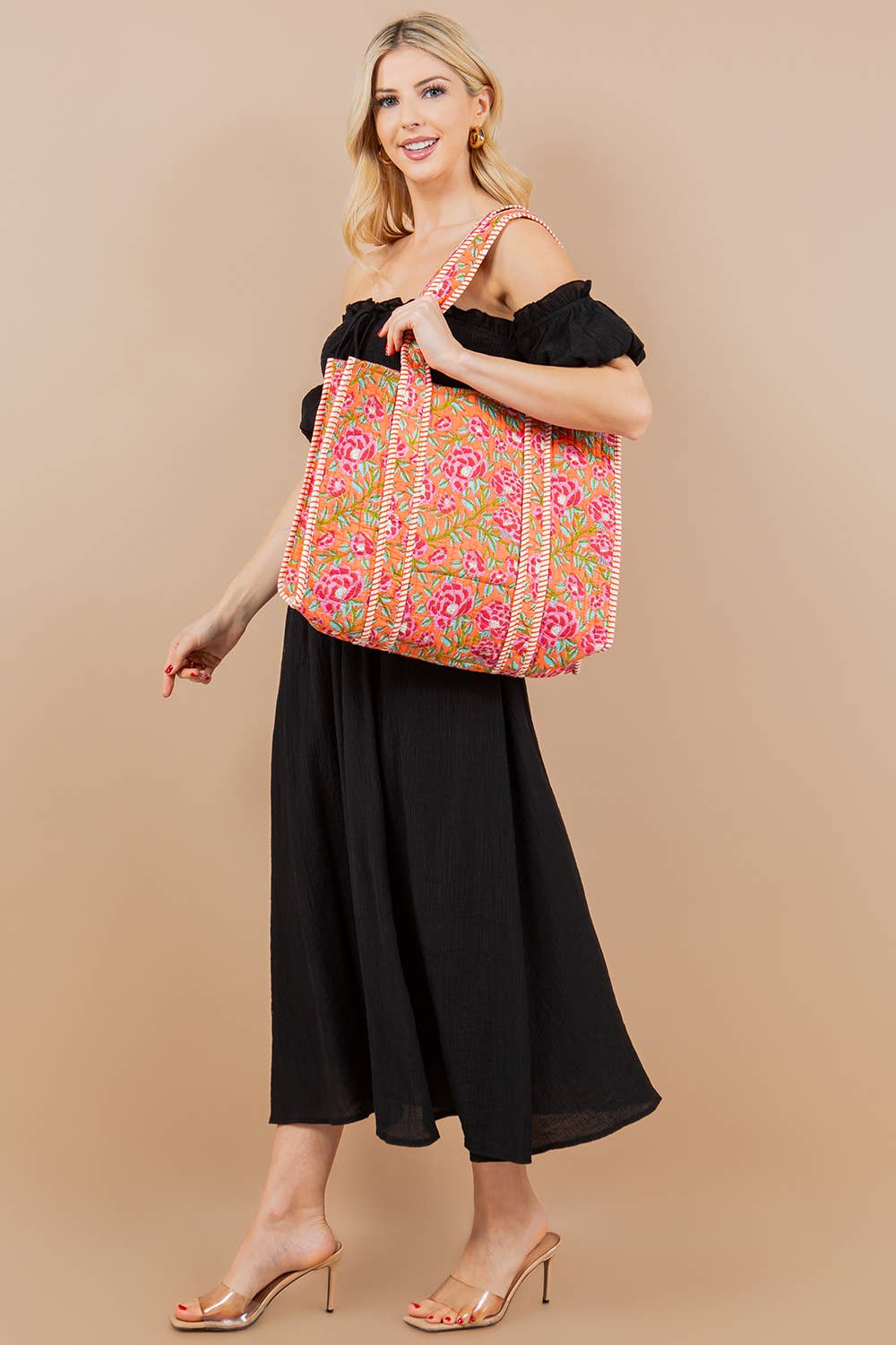 Quilted Tote Bag (BG-58) — LA Soul