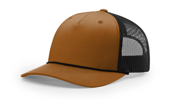 Richardson 112FPR - 5 Panel Trucker w/Rope - Premium Caps from Richardson - Just $13.50! Shop now at Pat's Monograms