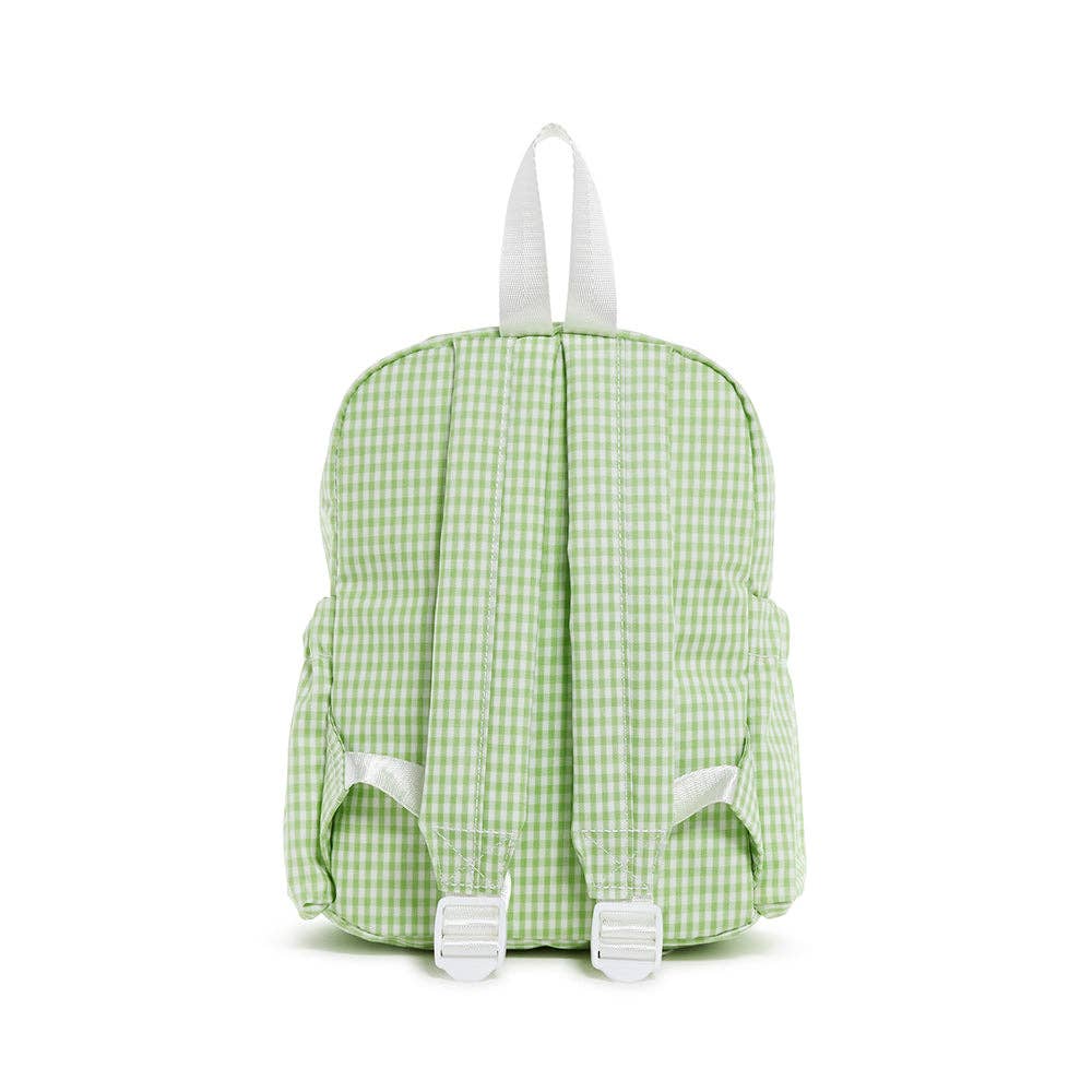 MINI BACKER - GINGHAM LEAF2 Backpack - Premium Backpack from TRVL Design - Just $46.95! Shop now at Pat's Monograms