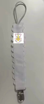 Pacifier Clip, Monogram-able Assorted Colors — Zsa Zsa & LoLLi Monogram Blanks Baby Accessories