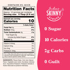 Strawberry Pink Lemonade Syrup Concentrate — Jordan's Skinny Mixes drink mix