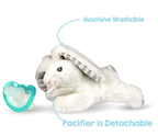 RaZbuddy Coco Bunny Paci/Teether Holder — RaZbaby Baby Soothers