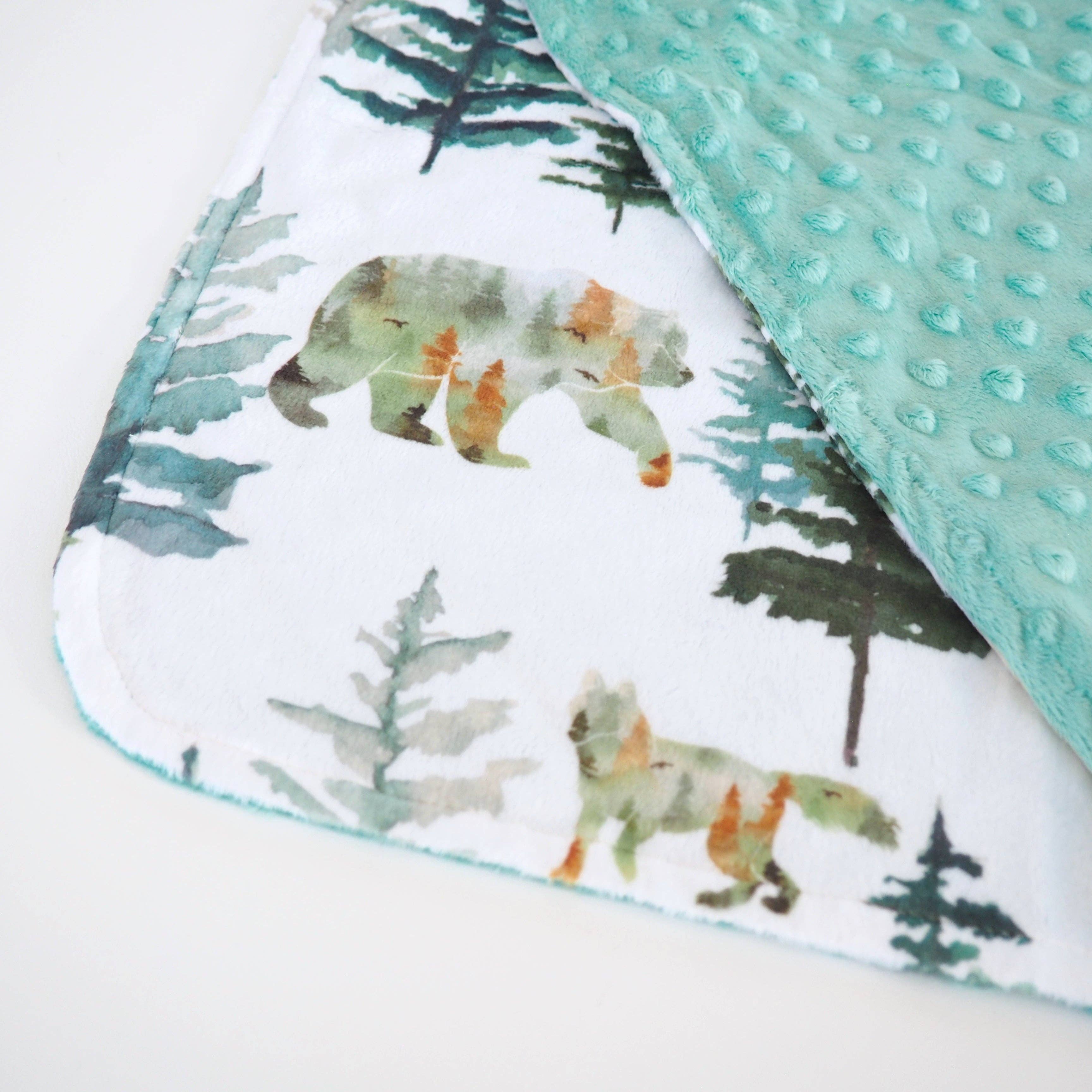 Mini Minky - In The Woods - Premium Baby Soothers from Honey Lemonade - Just $24.95! Shop now at Pat's Monograms