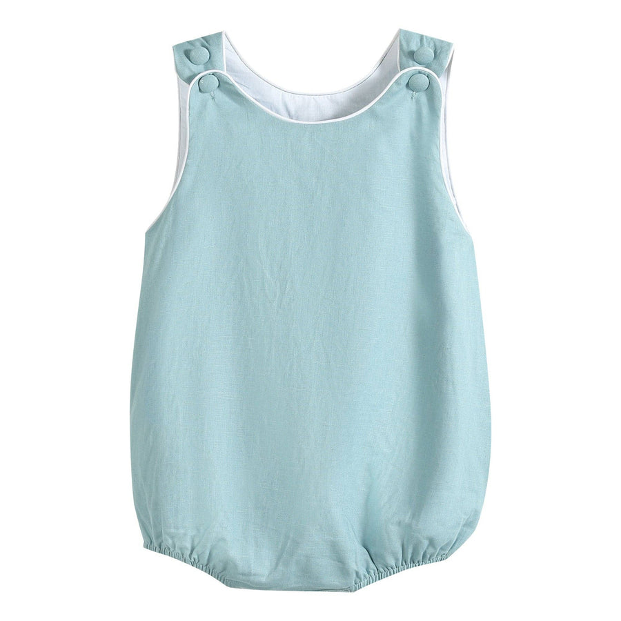 Classic Teal Bubble Romper - Premium Baby & Toddler Outfits from Lil Cactus - Just $28.95! Shop now at Pat's Monograms