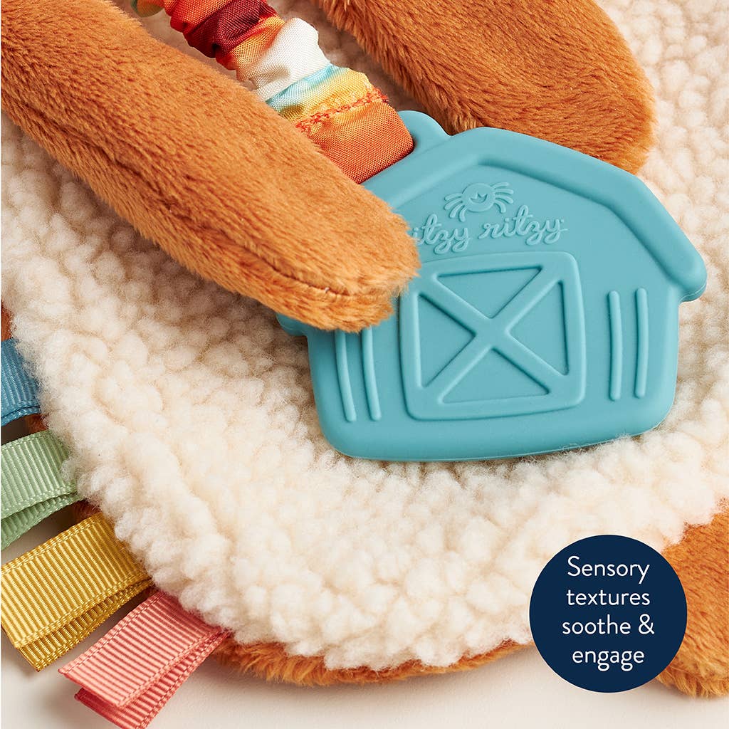 Highland Cow Itzy Friends Lovey™ Plush — Itzy Ritzy Baby Soothers