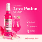 Sugar Free Sour Love Potion™ Syrup — Jordan's Skinny Mixes drink mix
