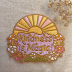 Patches - Iron On Patches - Embroidered Patches - Kindness i — Kindness is Magic Patch