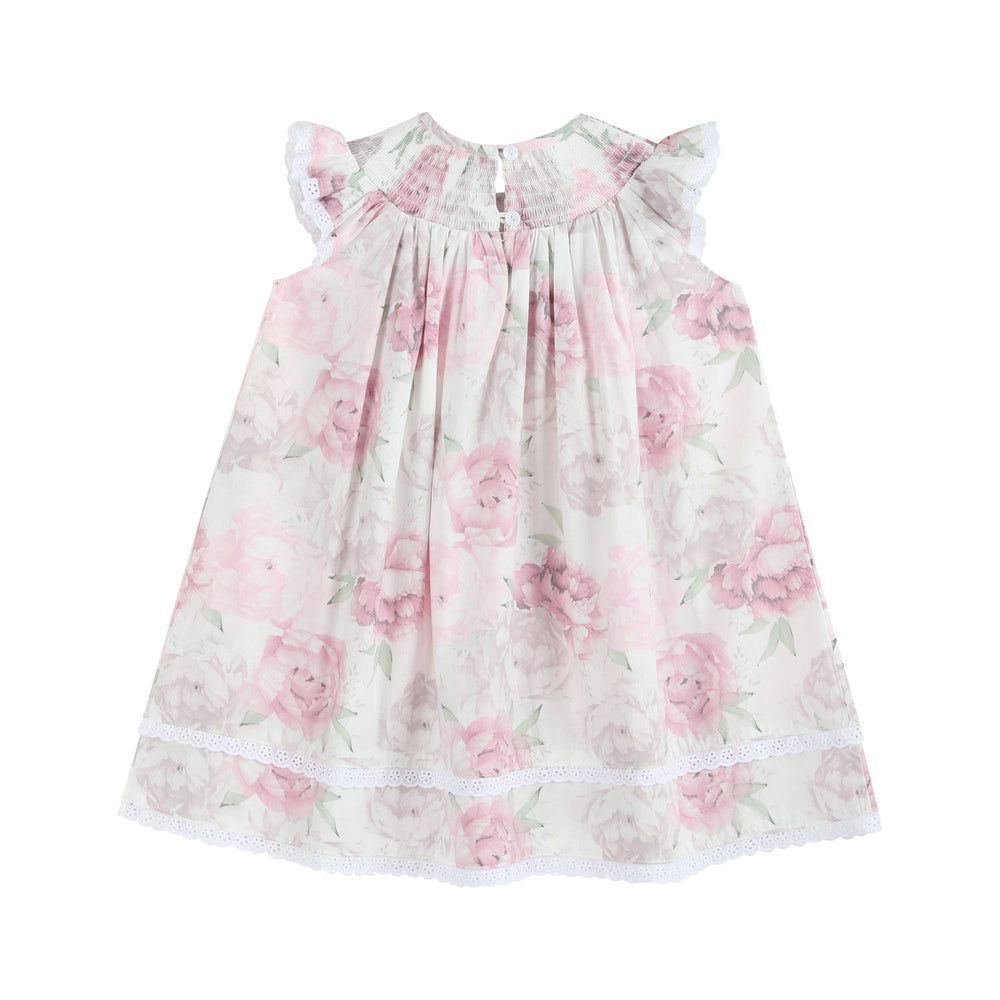 Rose Floral Print Bishop Dress - Premium Baby & Toddler Dresses from Lil Cactus - Just $34.95! Shop now at Pat's Monograms