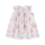 Rose Floral Print Bishop Dress — Lil Cactus Baby & Toddler Dresses