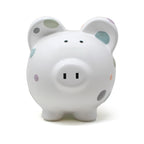 Pastel Multi Dot Bank - Premium  from Child To Cherish® - Just $38.95! Shop now at Pat's Monograms