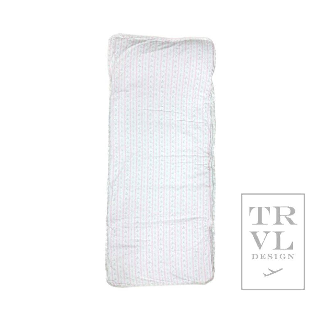 Nap Mat - Rest Up! Ribbon Floral Pink - Premium Napmat from TRVL Design - Just $89.95! Shop now at Pat's Monograms