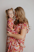 Wild Child Maternity Mommy Labor and Delivery/ Nursing Gown — Three Little Tots Maternity Clothing