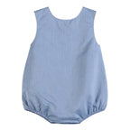 Classic Blue Denim Style Baby Bubble Romper — Lil Cactus Baby & Toddler Outfits