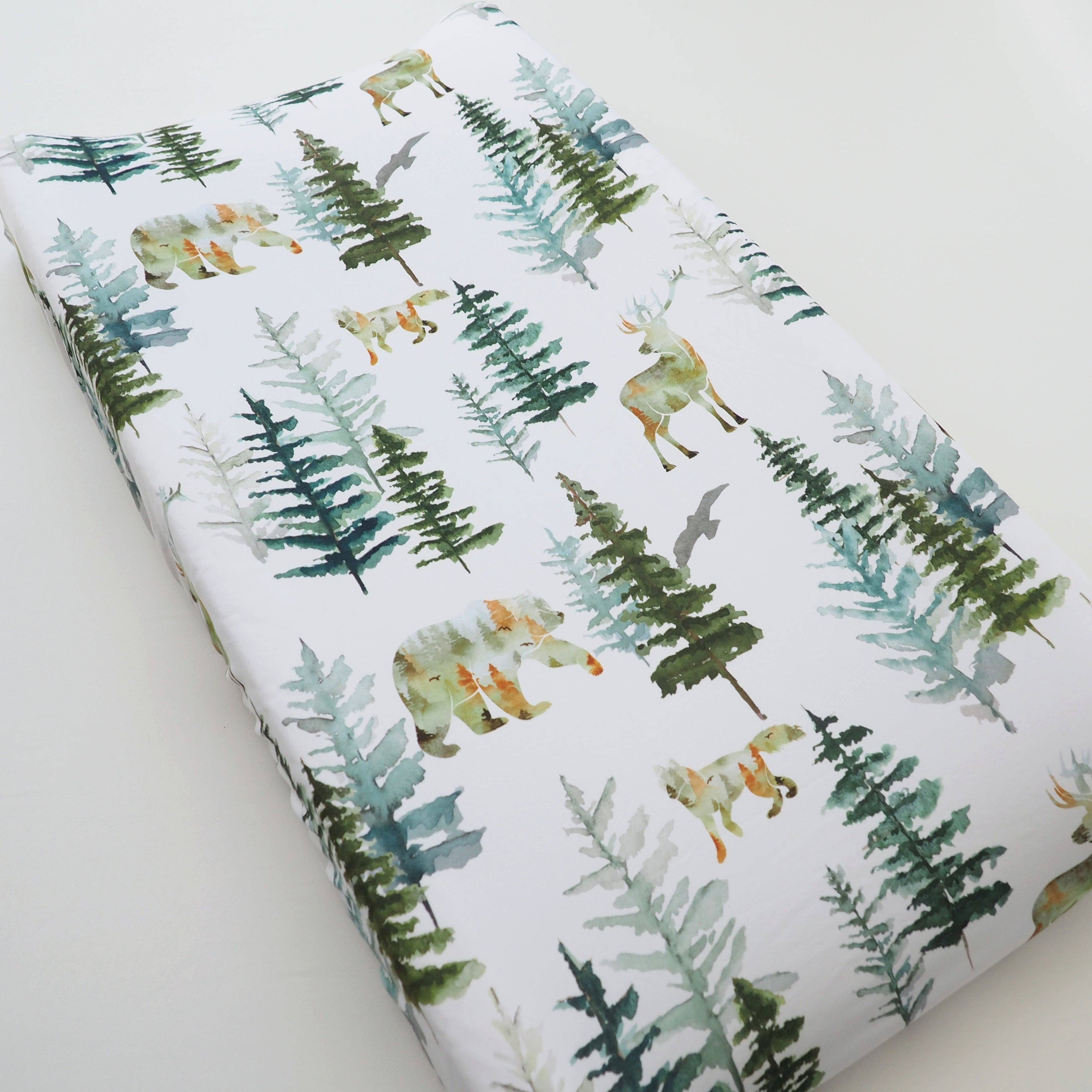Changing Pad Cover - In The Woods - Premium Baby Accessories from Honey Lemonade - Just $25.95! Shop now at Pat's Monograms