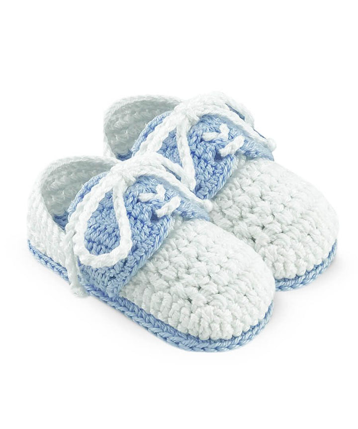 Classic Oxford Crochet Bootie - Premium Infant Accessories from Jefferies Socks - Just $14.95! Shop now at Pat's Monograms