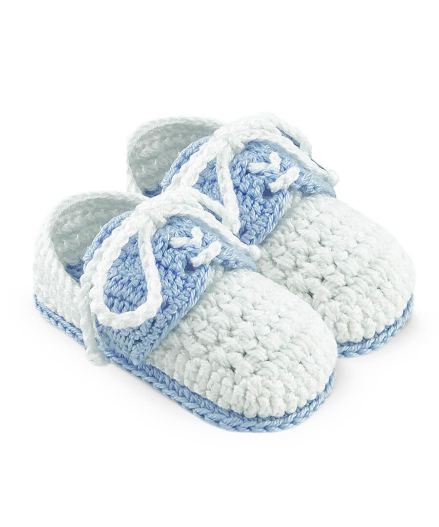 Classic Oxford Crochet Bootie - Premium Infant Accessories from Jefferies Socks - Just $14.95! Shop now at Pat's Monograms