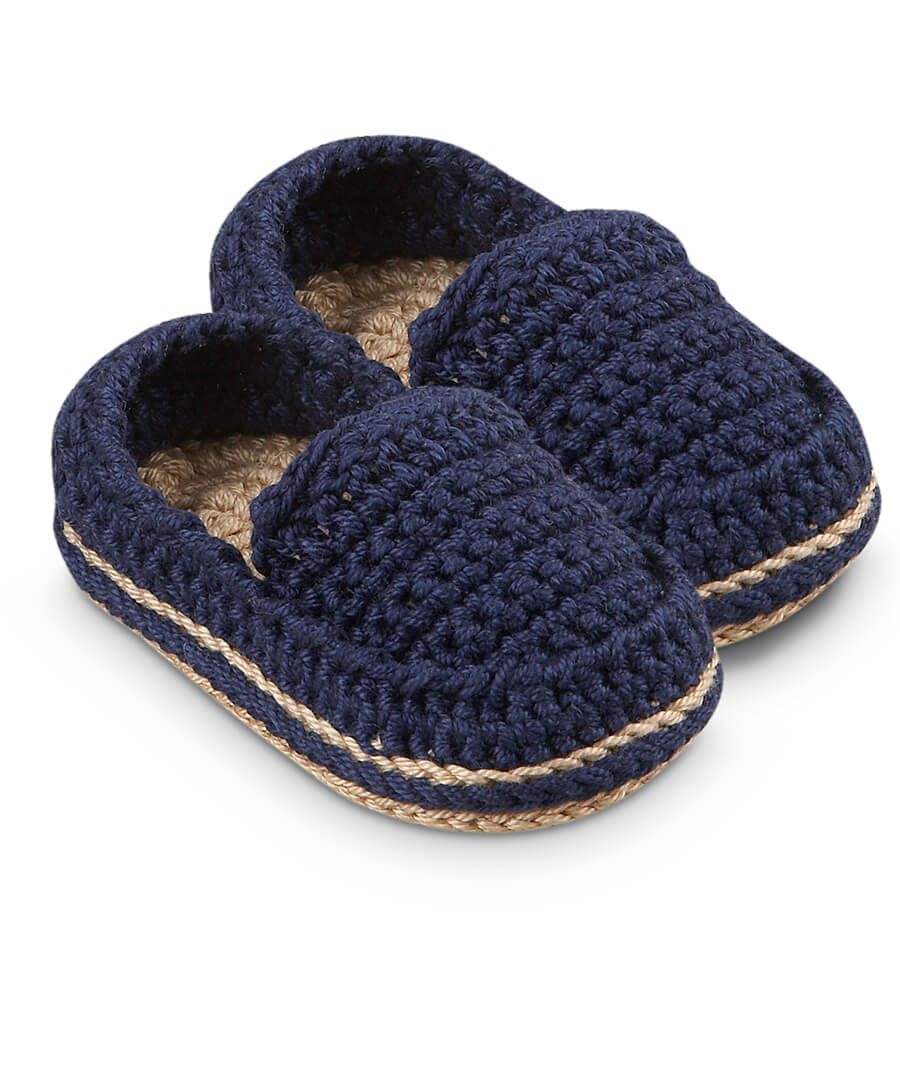 Crochet Loafer Bootie - Premium Infant Accessories from Jefferies Socks - Just $14.95! Shop now at Pat's Monograms