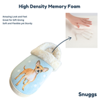 Chihuahua, Fawn Snuggs Slippers — E&S Pets