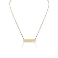 Stainless Steel Blank Bar Necklace - Premium Jewelry from WJW - Just $24.95! Shop now at Pat's Monograms