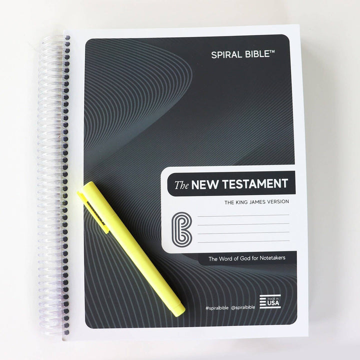 Spiral Bible™ - KJV New Testament - Premium Bible from Spiral Bible - Just $54.95! Shop now at Pat's Monograms