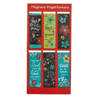 Love Never Fails Magnetic Bookmarks Set — Christian Art Gifts Books and Devotionals
