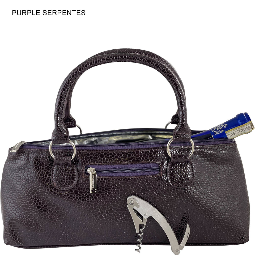 Wine Clutch | Wine Purse Serpentes Design - Premium Accessories from Primeware Inc. - Just $29.95! Shop now at Pat's Monograms