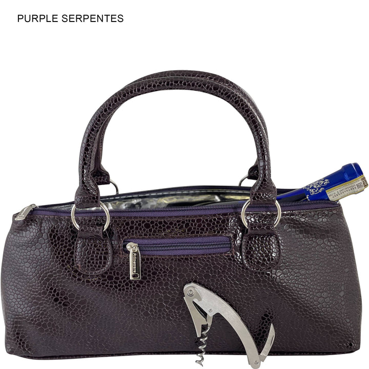 Wine Clutch | Wine Purse Serpentes Design - Premium Accessories from Primeware Inc. - Just $29.95! Shop now at Pat's Monograms