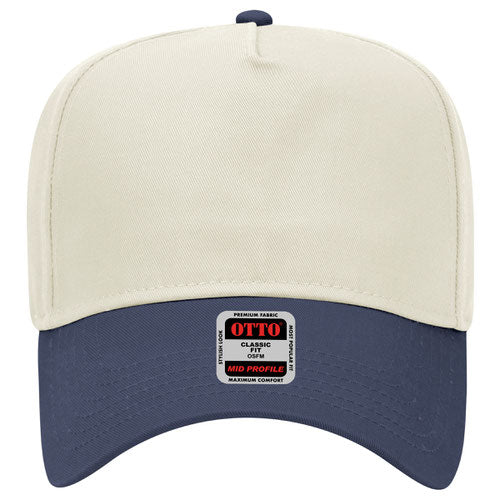 Otto 5 Panel 31- - Mid Profle Vintage Cotton/Twill Baseball Cap - Premium Hat from Otto Caps - Just $7.50! Shop now at Pat's Monograms