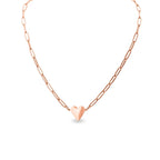 Paperclip Heart Necklace — WJW