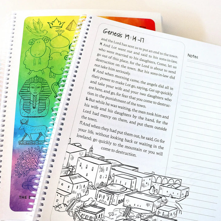 Spiral Bible™ - For Kids - The Book of Genesis - Premium Bible from Spiral Bible - Just $32.95! Shop now at Pat's Monograms