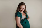 Forest Maternity Mommy Labor and Delivery/ Nursing Gown — Three Little Tots Maternity Clothing
