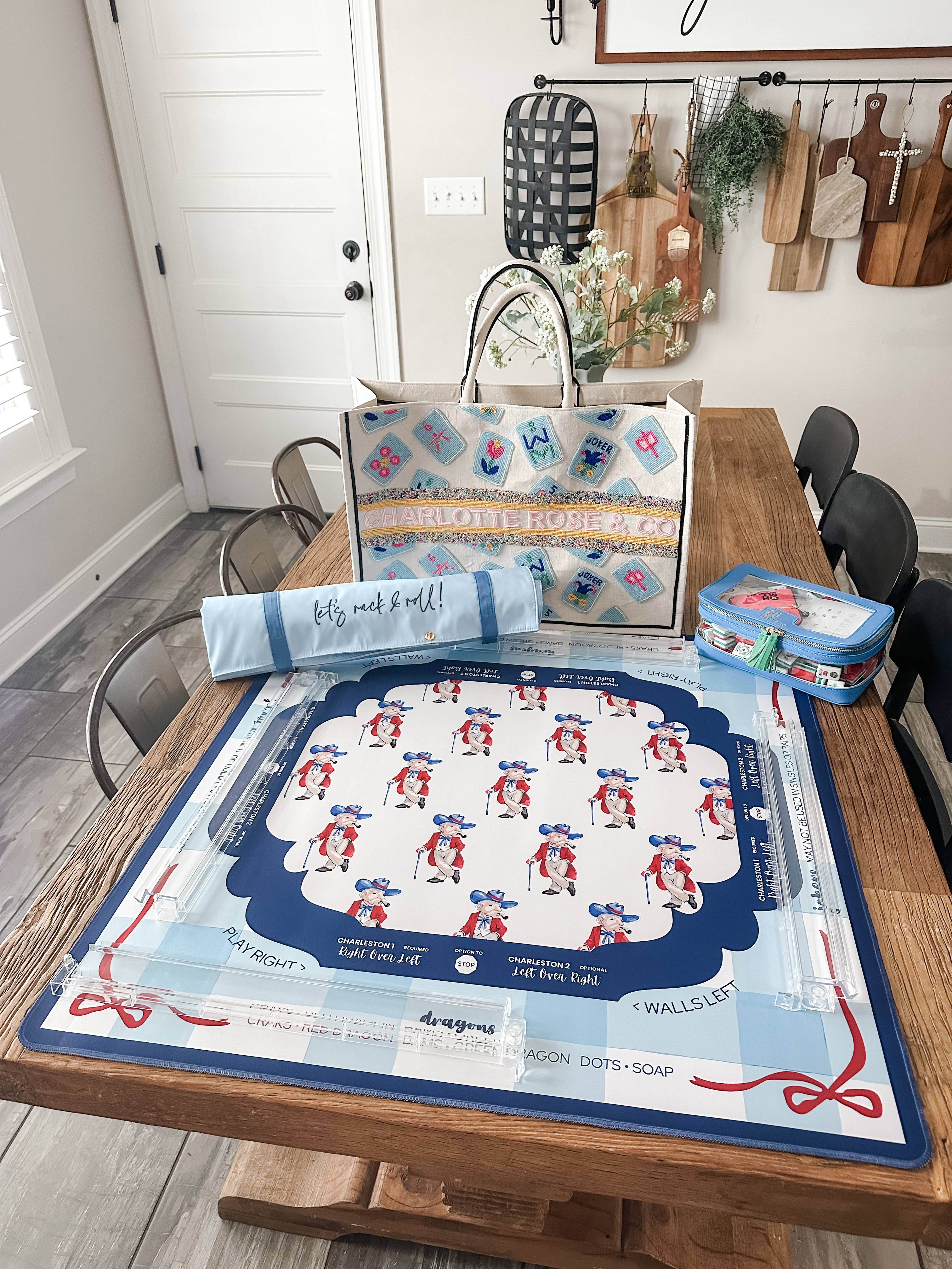 Colonel Reb Mahjong Mat • Preorder