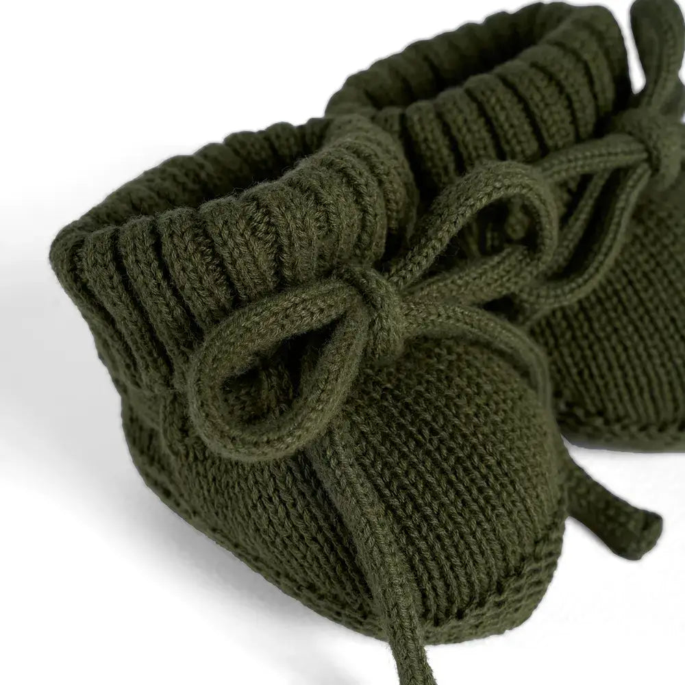 100% Cotton Knit Baby Booties - Premium Baby Accessories from SwaddleAn - Just $21.95! Shop now at Pat's Monograms