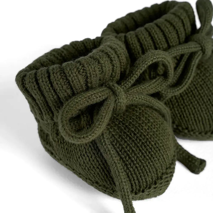 100% Cotton Knit Baby Booties - Premium Baby Accessories from SwaddleAn - Just $21.95! Shop now at Pat's Monograms