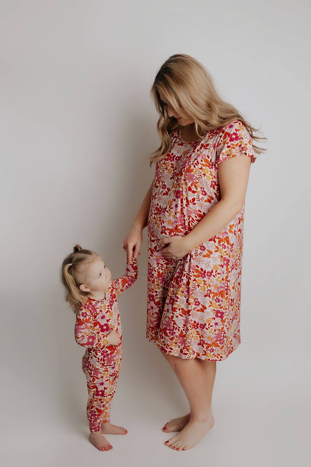 Wild Child Maternity Mommy Labor and Delivery/ Nursing Gown — Three Little Tots Maternity Clothing