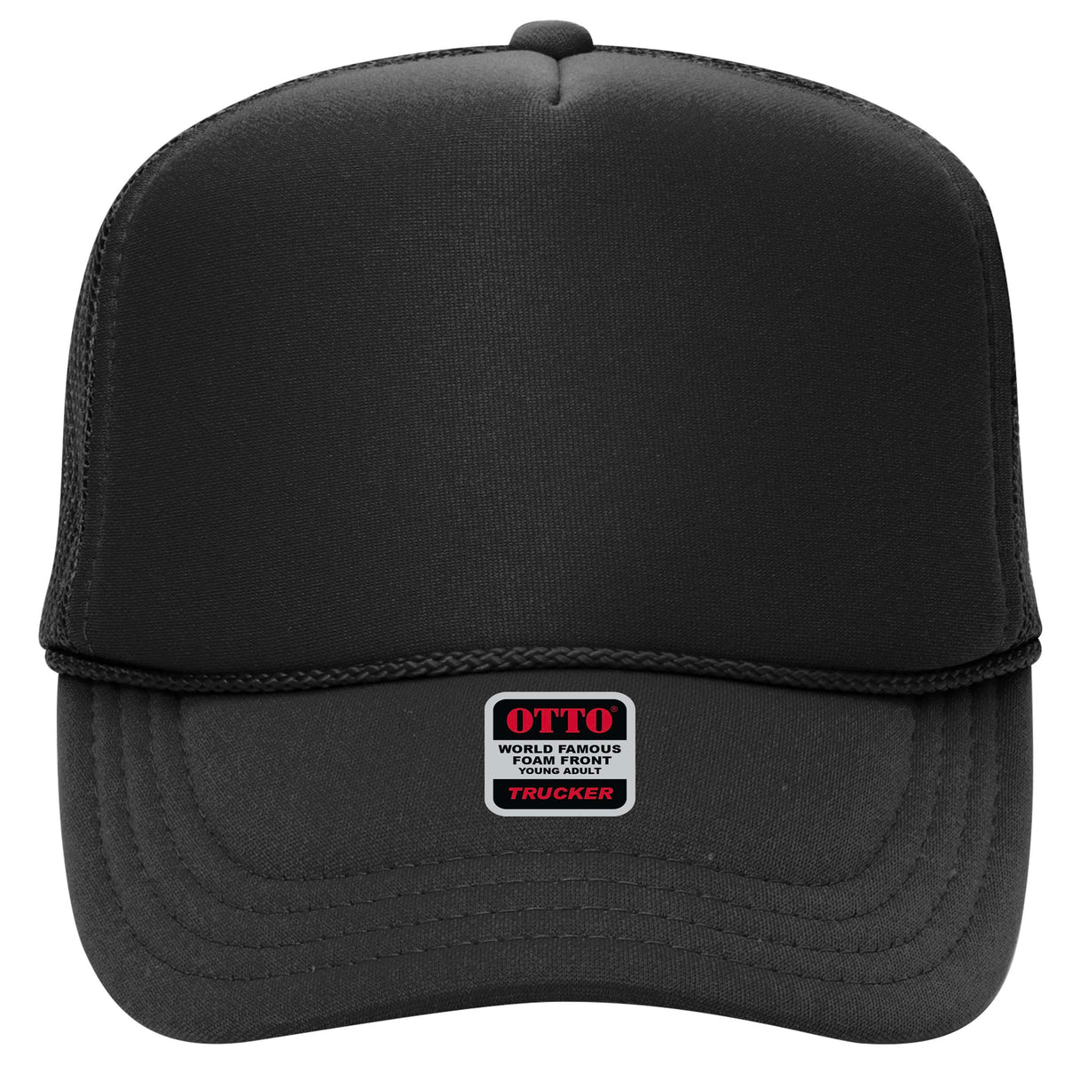 Embroidered Chain Stitch Trucker Hat — Headwear